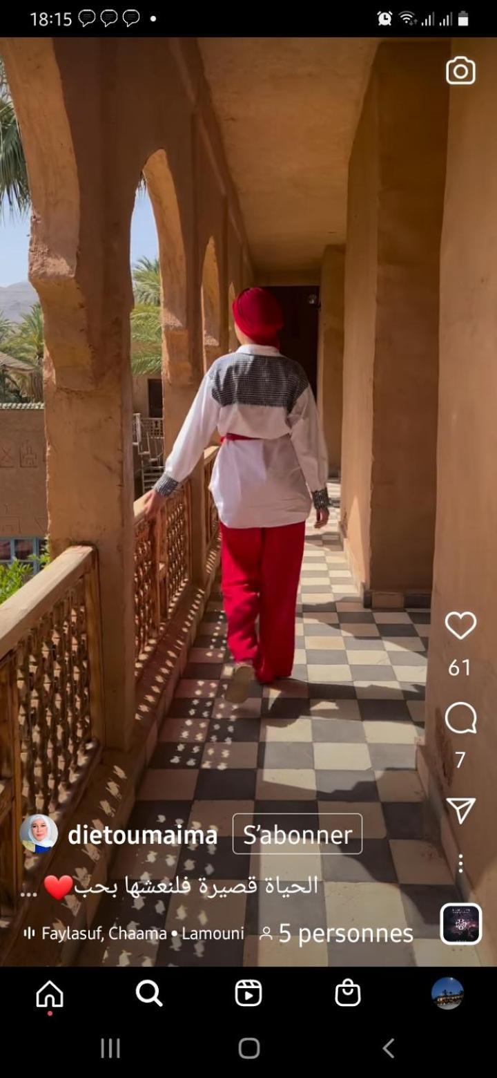 Bed and Breakfast Kasbah Itrane Tamnougalt Exterior foto